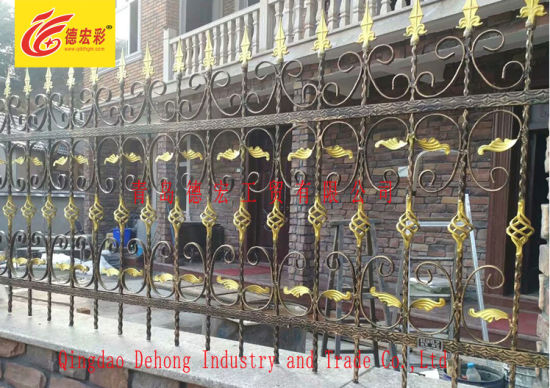 La fábrica de China suministra correctamente cercas ornamentales