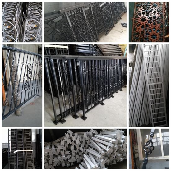 Cercas de hierro forjado, cercas de hierro de alta calidad, cercas de cercas de metal