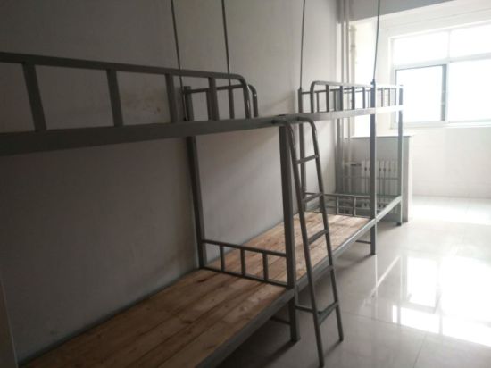Literas de hierro del dormitorio de China para la escuela, fábrica